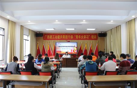公司團(tuán)委組織開展的“青年大學(xué)習(xí)”培訓(xùn)活動
