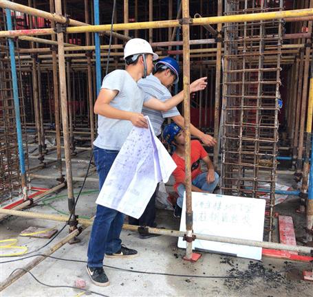 桂華分公司：堅(jiān)守崗位，端午節(jié)建設(shè)工地不停歇