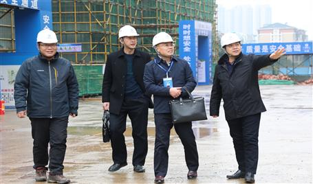 集團(tuán)公司檢查組到公司項(xiàng)目進(jìn)行2020年下半年質(zhì)量安全綜合大檢查