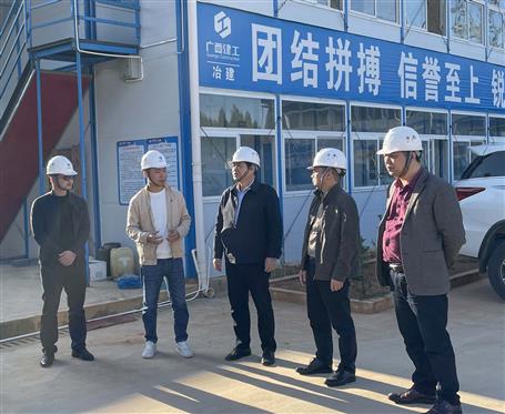 蒙勝益到設(shè)備安裝分公司承建項目調(diào)研指導工作