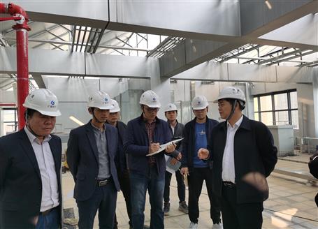 蒙勝益一行到桂海分公司項目檢查指導(dǎo)創(chuàng)優(yōu)工作