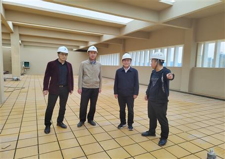 廖立波、何勇到項(xiàng)目開展一季度暨復(fù)工復(fù)產(chǎn)綜合大檢查